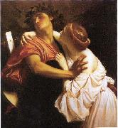 Lord Frederic Leighton Orpheus and Euridice oil painting